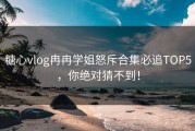 糖心vlog冉冉学姐怒斥合集必追TOP5，你绝对猜不到！