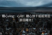 糖心vlog：心动！糖心饼干姐姐背后原因曝光！